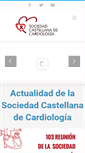 Mobile Screenshot of castellanacardio.es