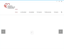 Tablet Screenshot of castellanacardio.es